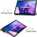 Case for Lenovo Tab M10 Plus (3rd Gen) 10.6'', Folding Folio Ultra-Thin PU Leather Stand Case Cover for Lenovo Tab M10 Plus (3rd Gen) 10.6'' TB-125F/TB-128F Geometry