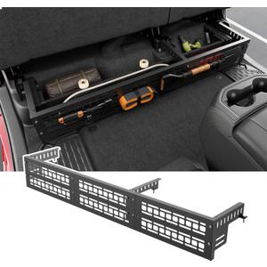 Under Seat Storage Molle Panel Compatible with 2019-2026 Dodge RAM 1500 Crew Cab Truck Underseat Storage Organizer Molle Replacement for 2019-2026 Dodge RAM Accessories