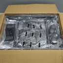 Art cart, 5 Tier Rolling Cart - Utility Cart with Storage Drawer and Wheels, Versatile Art & Craft Organizer for Home, Office, or Studio Ideal for Storing Brushes, Paints (Black)