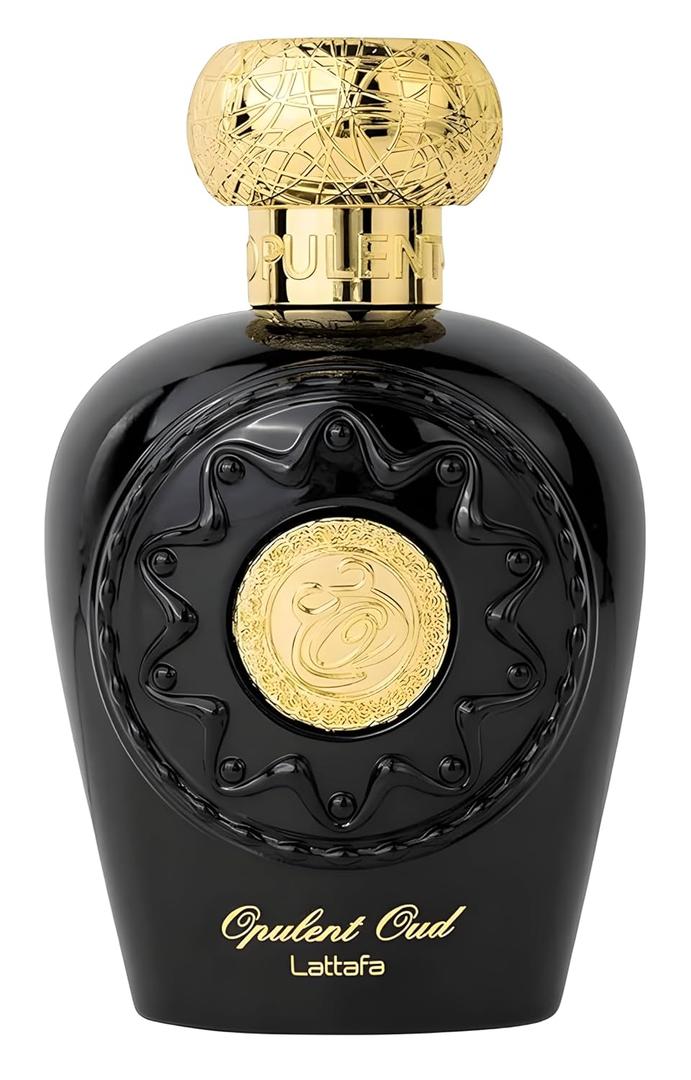 Lattafa Opulent Oud for Unisex Eau de Parfum Spray, 3.4 Ounce