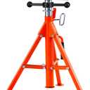 VEVOR Roller Stand, Heavy Duty 2500 LBS Load Capacity Tool Stand - 28"-52" Height Adjustable - Foldable Space-Saving Design - for Woodworking and Metalworking Long Boards, Metal Pipes or Bars