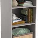 ClosetMaid Modular Storage Shelf Unit with 3-Shelves, Taupe