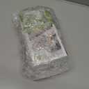 Fox Run 11725 Cement Double Salt Cellar with Spoon, 3 x 3.5 x 6.25 inches, Gray