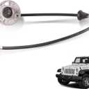 Predep Radio Antenna Base Bracket with Cable Compatible with 2007-2023 Jeep Wrangler, Replace# 56040921AG