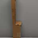 Ivilon Drapery Treatment Window Curtain Rod - Acrylic Ball 1 inch Pole. 28 to 48 Inch. Warm Gold