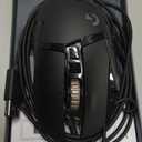 Logitech G502 Hero High Performance Wired Gaming Mouse, Hero 25K Sensor, 25,600 DPI, RGB, Adjustable Weights, 11 Buttons, On-Board Memory, PC/Mac (Black)