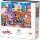 Nashville Music City by Boardwalk - 500 Piece Jigsaw Puzzle for Adults, Made in USA
