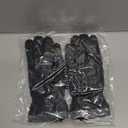 Winter Waterproof Gloves Men Women, Windproof Warm Ski Gloves for Cold Weather, Touch Screen Snow Warm, Running Driving Cycling (Medium, Black)