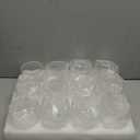 UPBUD 4 Inch Small Glass Cylinder Vases for Centerpieces | 12pcs Clear Flower Vase for Wedding Decorations, Floating Candle Vases in Bulk, Hurricane Candle Holders for Table, Home Décor