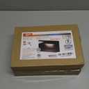 CLOUDY BAY Dimmable Upgraded 3 Color 120V LED Indoor Outdoor Step Light,3000K/4000K/5000K 3W 55lm,Stair Light,Metal Black,6 Pack