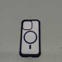 Miracase Magnetic Glass for iPhone 13 Pro Case,Compatible with MagSafe,Full-Body Bumper with Shockproof Military-Grade,Built-in 9H Tempered Glass Screen Protector for iPhone 13 Pro,Dark Blue