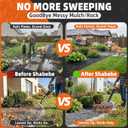 Rock Glue, 99% Super Thick & Max Coverage 4 Gallon Mulch Hold for Landscaping, Covers Up to 3X Area,Non-Toxic Pea Gravel Stabilizer Landscape, Gravel Binder for Pebble, Pine Straw, Gravel