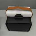 Karaoke Machine, Portable Bluetooth Speaker with 2 Wireless Microphone for Adults & Kids with LED Lights, Karaoke Microphone with PA System Supports USB/TF/AUX, Gift for Party (Black)