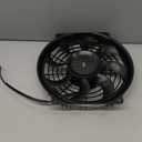 392 S-Blade Black 12" Electric Fan