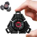 Latest Models 3D Printed Fidget Spinner, Multiple Rotation ModesLong Spinning, Cool Silent, Small Mini Toys for Anyone Anxiety, Quiet Bearing