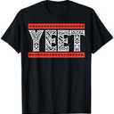 Yeet Tribal Art Funny Saying Meme Slang Men Boys Kids T-Shirt Medium