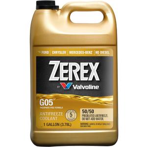 Zerex G05 Phosphate Free 50/50 Ready-to-Use Antifreeze/Coolant 1 GA