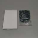 Mudder 200 Count Replacement Christmas Tree Light Bulbs 2.5v 0.425 Watt Mini Replacement Light Bulb Incandescent Wire String Lights Prelit Xmas Tree Decoration (Green Base with Warm White Bulb)