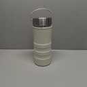 22oz Full-Day Cold-Chain Breastmilk Cooler, Double-Wall Vacuum Stainless Steel with 360 Cooling, Keeps Milk 50F for 24 Hours, Leak-Proof BPA-Free, Easy to Clean, Includes 2 Bottles