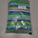 Mansy Womens Swimsuit Cover Up Sleeveless Knit Summer Outfits Swimwear Bathing Suit Coverup Crochet Beach Striped Dress, Size Medium