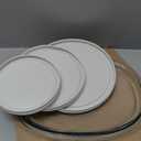 CorningWare Ceramic Bakeware Set with Lids Chip and Crack Resistant Stoneware Baking Dish, Microwave, Dishwasher, Oven, Freezer and Fridge Safe, 6-Piece French Cabernet