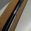Tension Curtain Rod Black Shower Rod 40-166IN Extra Long Curtain Rods No Drilling Adjustable Tension Rods for Window Shower or Bathroom Outdoor Patio Diameter 1.26In