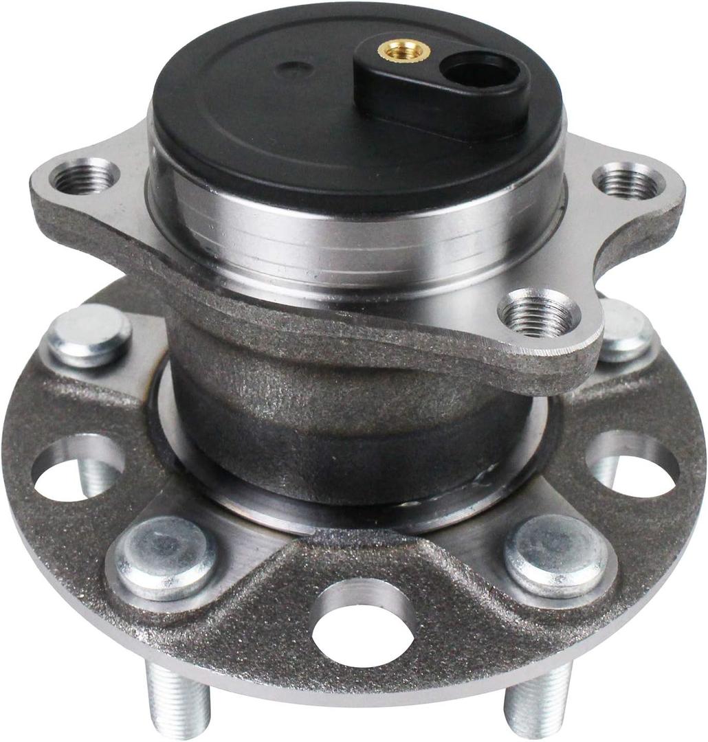 512332 FWD Rear Wheel Bearing and Hub Assembly Compatible with 2007-2016 Jeep Compass Patriot, 2011-2014 Chrysler 200, 2007-2010 Sebring, 2008-2014 Dodge Avenger, 2007-2012 Caliber 5Lugs w/ABS