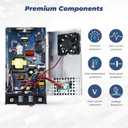 AC to DC Converter 60V DC Power Supply Adjustable 0-60V 0-10A SMPS Max 600W Switching Power Supply for Led Strip, Motor Pump, CCTV, 3D Printer, Lab Computer