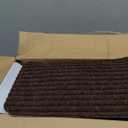 Stair Treads Non-Slip 16 Pack 8"x30" - Carpet Stair Runner for Indoor Wooden Steps with TPE Backing & Anti-Skid Surface, Reusable Adhesive Safety Rug for Kids/Elder/Pet-Friendly - Brown