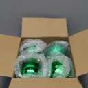 XmasExp 4in Large Christmas Ornaments Christmas Ball Ornaments Giant Tree Decoration Shatterproof Decorative Hanging Balls for Holiday Party Decors(Green, 4pcs)