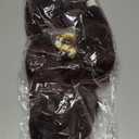 SOKU 13x6 Body Wavy Synthetic Wigs for Black Women 30 Inch Reddish Brown Long Wavy Glueless Lace Front Wig Pre Plucked Layered Ready to Wear Wig with Natural Hairline