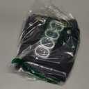 Vintage Black and Gold Boho Shower Curtain, Black and Tan Cream Floral Aesthetic Dark Wildflower Botanical Flowers Shower Curtain for Bathroom with Hook, Farmhouse Plant Art Chic Shower Curtain 60X72