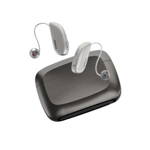 Select 500 OTC Hearing Aids, Audiology Team Care Included, Bluetooth LE Audio & Bluetooth Streaming for Calls, Music, Media (iOS/Android), Nearly Invisible & Comfortable - Silver