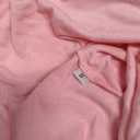 Glampunch Off Shoulders Maternity Dress Long Sleeve Ruched Maternity Gown Baby Shower Photography Pregnant Dress (Pink, S)