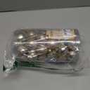 Sea Team 41-Pack Christmas Ball Ornaments with Strings, 40mm/1.57-Inch Small Size Baubles, Shatterproof Plastic Christmas Bulbs, Hanging Decorations for Xmas Tree, Holiday, Wedding, Party, Champagne