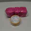 Shaggy Plush Faux Fur Fabric Precut Strips Fluffy Fuzzy Craft Fur for Gnomes Beard Hair Cosplay Costume Dwarf Decoration, Hot Pink 2x60 inch, Hot Pink, Count of 3