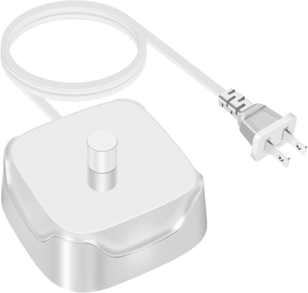 Charger for AquaSonic Electric Toothbrush, Waterproof Electric Toothbrush Charger Base for AquaSonic Black/Vibe Series, Compatible Charging Stand with Power Adapter - Fast Charging