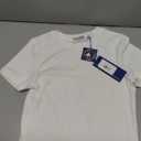 Pointelle Baby Tee in Bright White by Terez, S