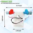 W11210459 W10869799 WTW5000DW1 WTW4816FW2 Washer Water Inlet Valve Fit for Whirl-pool May-tag Ken-more ama-na, cro-sley Replaces AP6329217, W10701459, W10838319, W11025984, W11038711