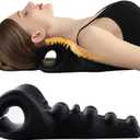 Neck and Shoulder Massager,Neck Pillow for Pain Relief Deep Tissue-Cervical Neck Pillow for Neck Pain Relief,TMJ & Tension Headache Relief,Cervical Alignment & Back Stretch Gifts for Mother