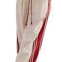 Hongsui Women's Wide Leg Pants Drawstring High Rise Side Striped Slouchy Palazzo Pants with Pockets, Small