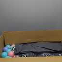 Baby Playpen 50" x 50", Baby Play Pen with Mat Portable Playpen for Babies and Toddlers for Indoor & Outdoor, Sturdy Safety Play Yard with Soft Breathable Mesh, Anti-Fall - DK. Grey