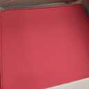 Sunbrella 17 in. Square Outdoor Corded Chair Pad, Canvas Jockey Red