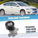 X AUTOHAUX Belt Tensioner Pulley Assembly for Nissan Altima 2007 2013 for Nissan Maxima Murano 2009-2014 Serpentine Tensioner 11955-JA10D 11955-JA10A