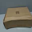 AMINUGAL Knee High Boots Women Square Toe Pull On Wide Calf Riding Fashion Buckles Chunky Metallic Casual Vintage Buckle Rivet (7)