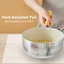 Gartful Extra Large Silicone Mats for Countertop, 28" by 20" Multipurpose Mat, Counter Table Protector, Desk Saver Pad, Placemat Nonstick Nonskid Heat-Resistant Pad, Semitransparent