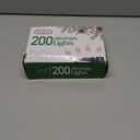 PREXTEX 200 Count Clear Christmas Tree Lights - 40 ft Warm Incandescent String Lights with Green Wire - Indoor and Outdoor Mini Light for Christmas, Holiday Decorations, Trees, Fences, Patios and More