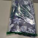 Siilues Christmas Tablecloth 60x84 Inch Rectangle, Washable Blue Snowflake Waterproof Table Cloth Seasonal Winter Holiday Scallop Edge Dining Table Cover Home Party Decorations