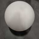 Light Bulb Cover 7-Inch White Glass Globe Lamp Shade Replacement Glass Shade For Light Fixtures Lighting Cover with 2.5 Fitter Neck Fixture Replacement