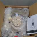 Made4Pets Cat Scratching Post, 23" Tall Sisal Cat Scratcher Post with Self Groomer, 4in1 Interactive Trackball Toys with Hair Brush, Vertical Cat Climbing Tree with Dangling Plush Balls